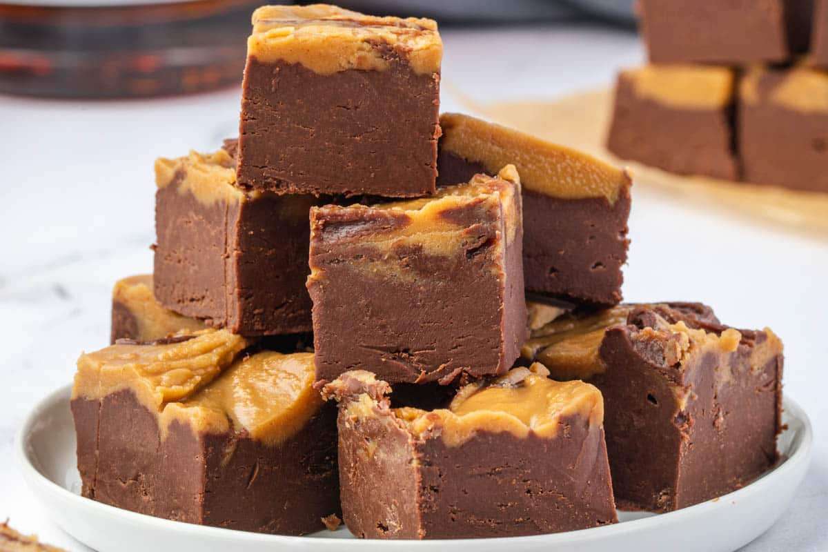 Peanut Butter Whiskey Fudge. 