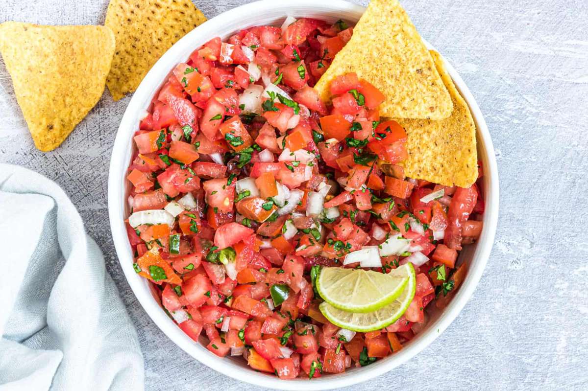 Pico De Gallo. 