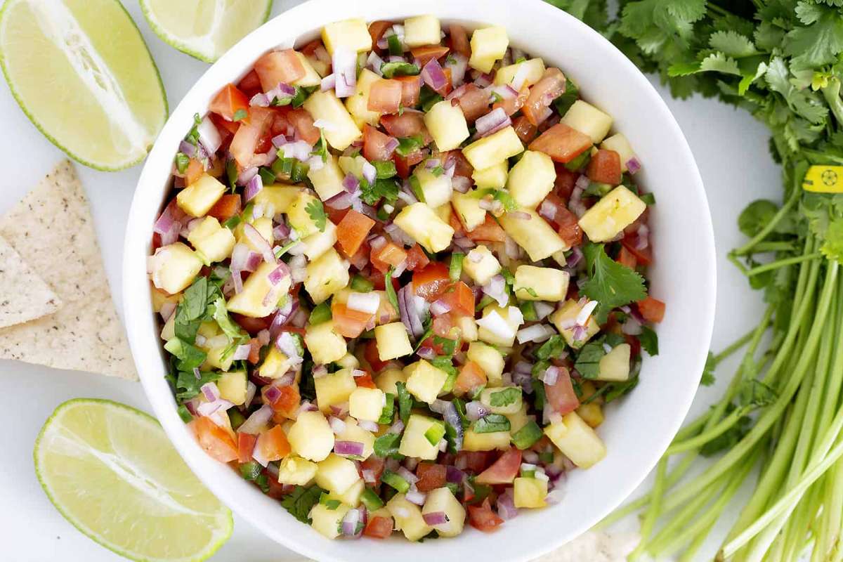 Pineapple Pico de Gallo. 