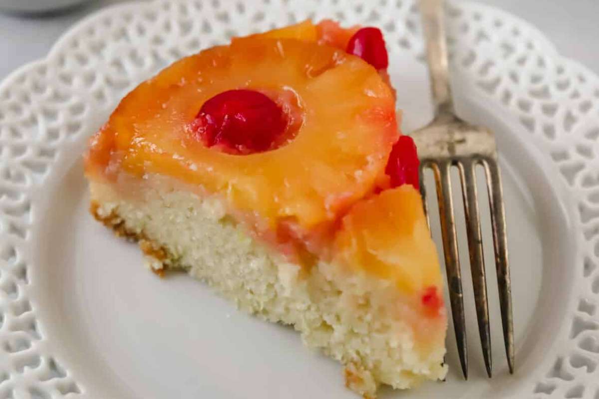 Pineapple Upside Down Cake. 