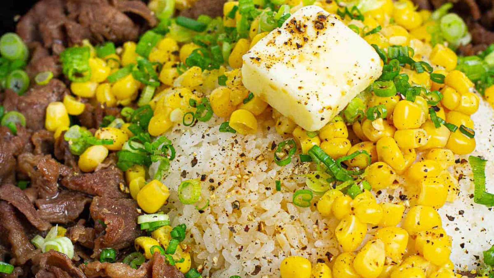 15-Minute Beef Pepper Rice recipe by Plates by Nat.