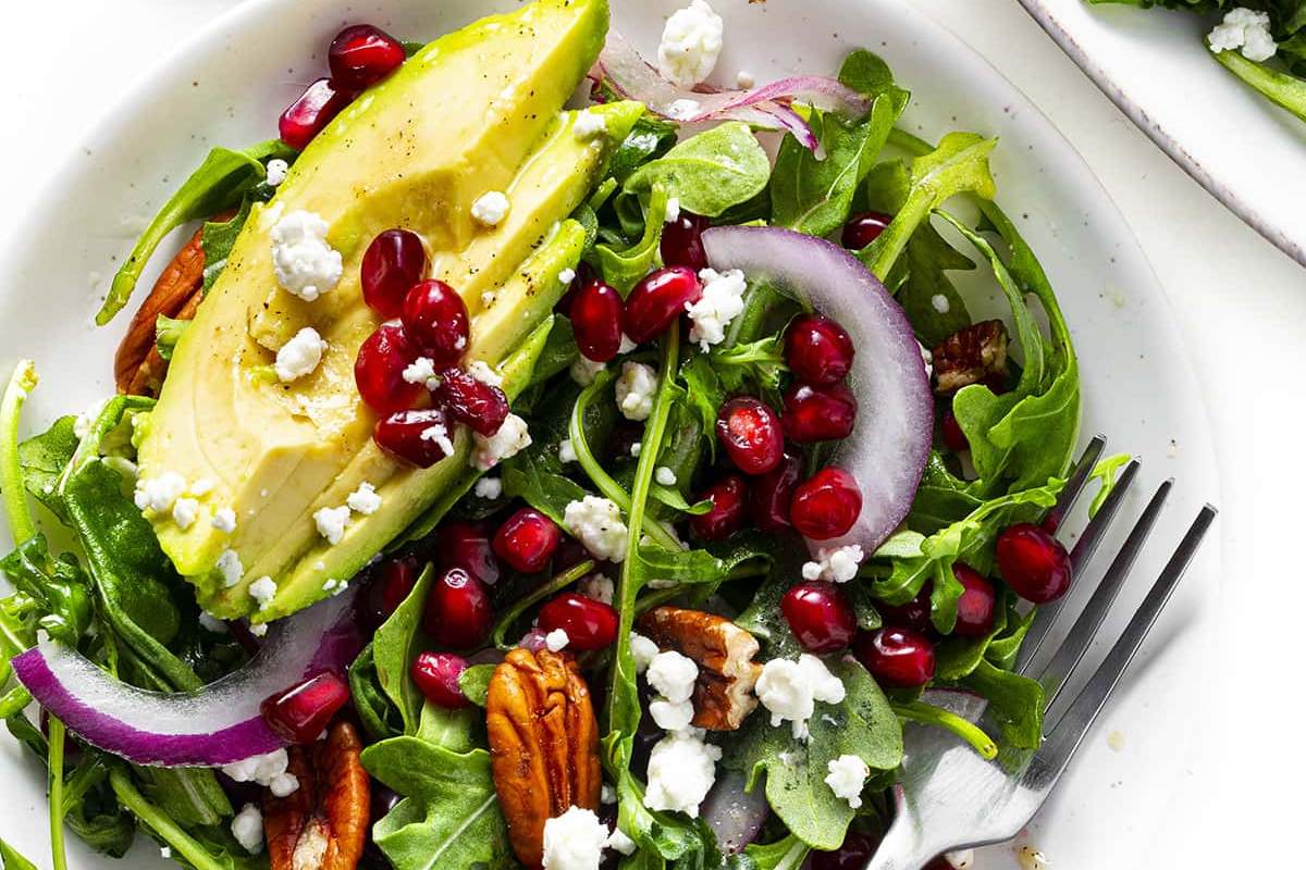 Pomegranate Salad. 