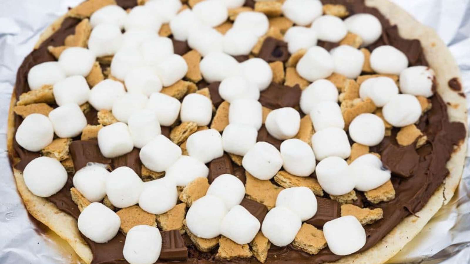 Campfire S'Mores Pizza recipe by Princess Pinky Girl.