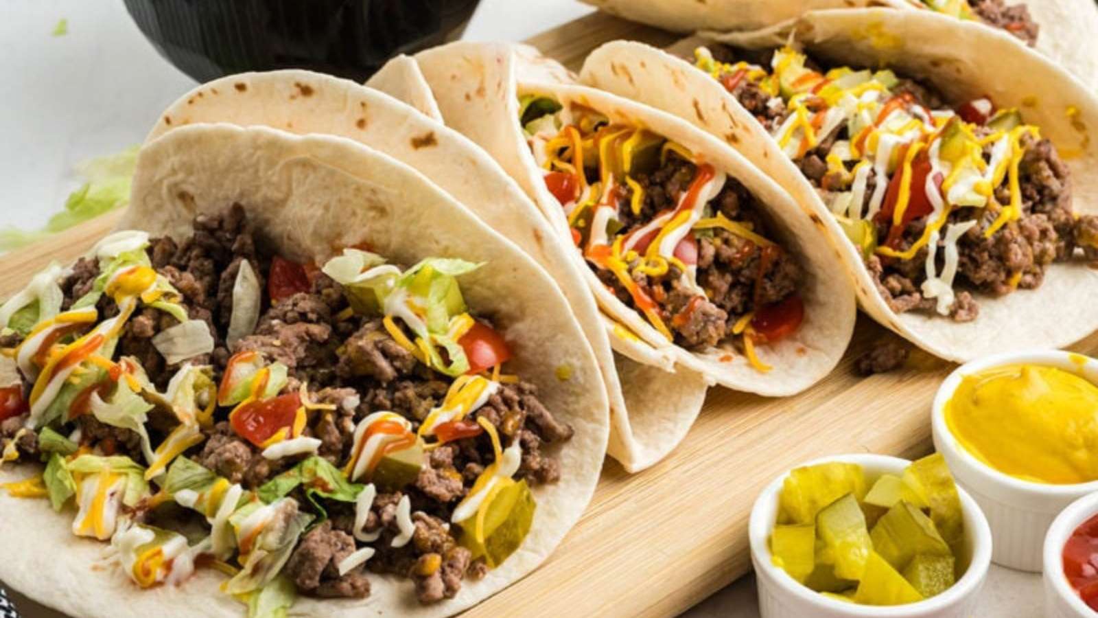 Cheeseburger Tacos recipe by Princess Pinky Girl.