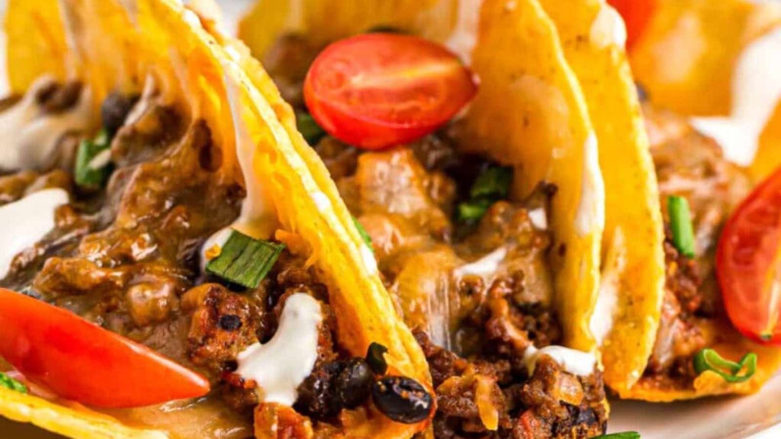 Oven Baked Beef Tacos recipe by Princess Pinky Girl.