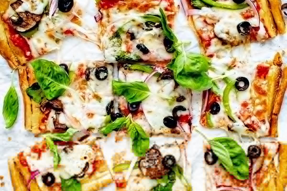 Puff Pastry Pizza.
