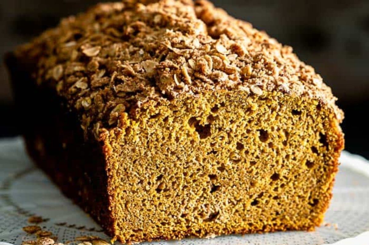 Pumpkin Streusel Bread