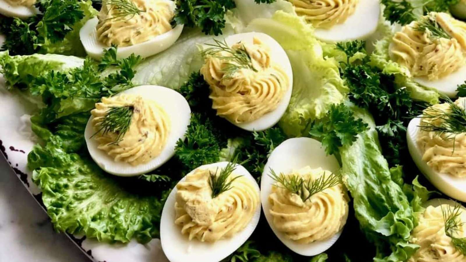 Southern Deviled Eggs recipe by Quiche My Grits.