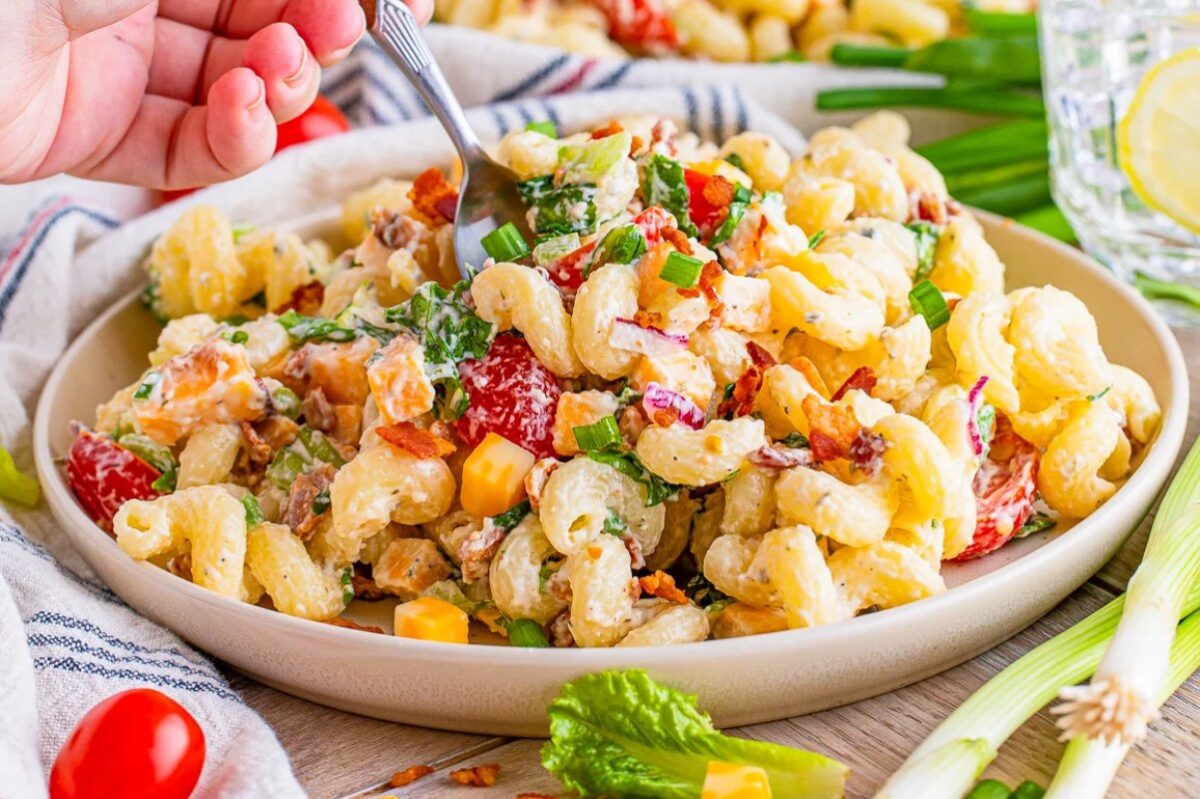 Ranch BLT Pasta Salad