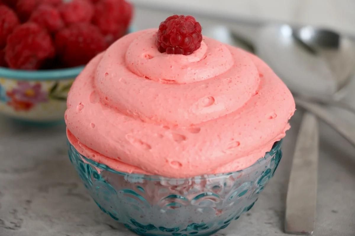 Bowl of dessert.
