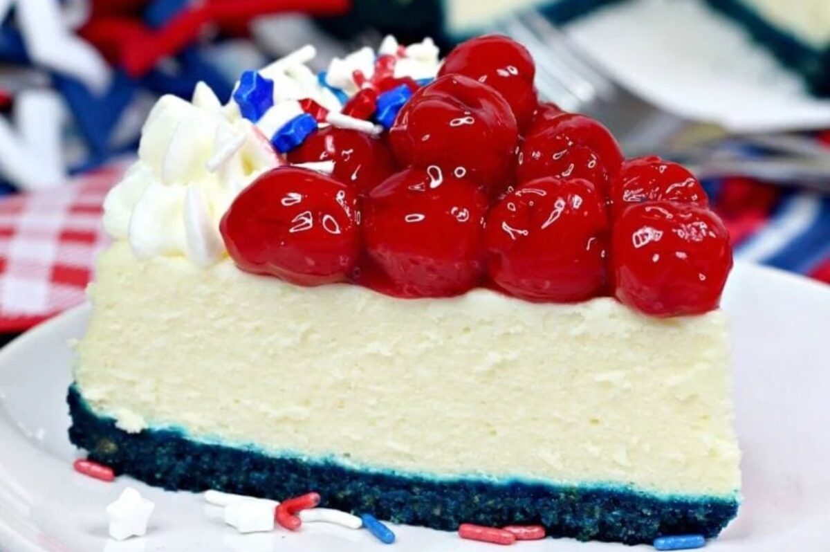Red White And Blue Cheesecake