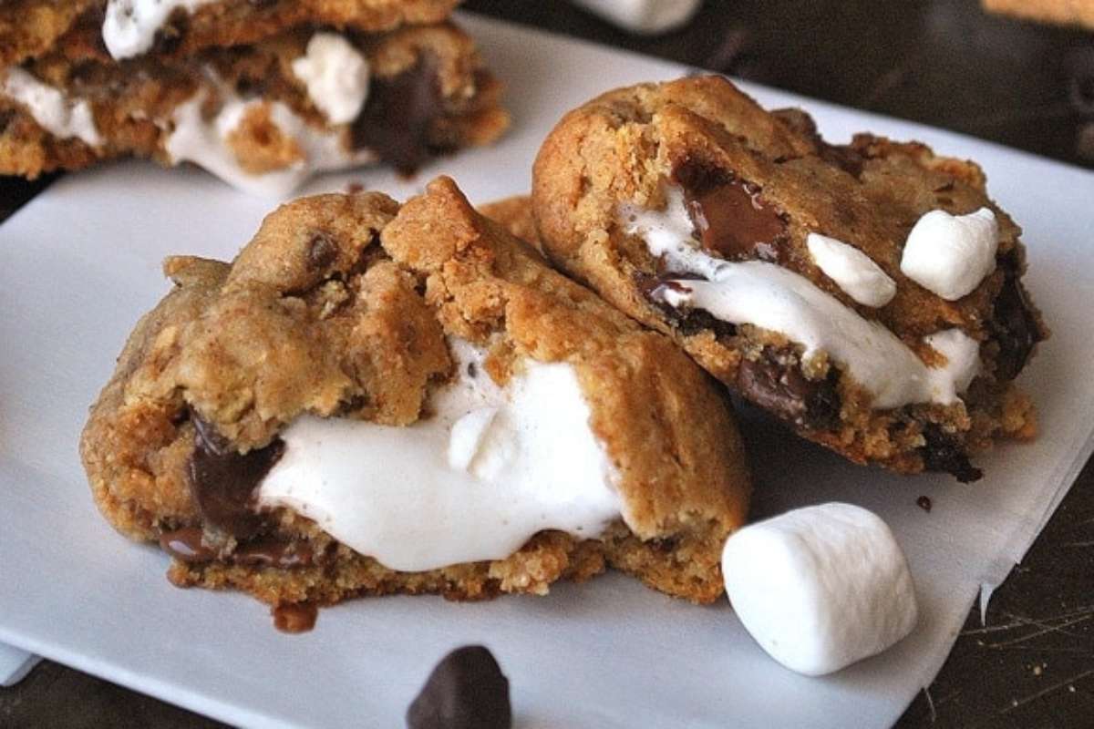 S'Mores Cookies Recipe.