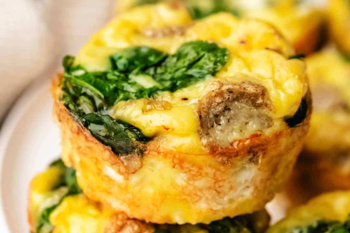 Sausage Egg Muffins. 