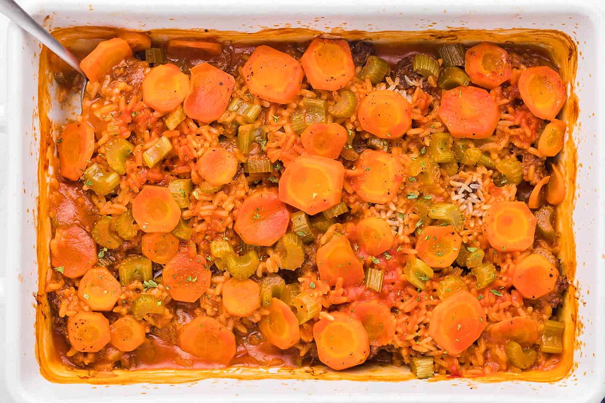 Easy Shipwreck Casserole. 
