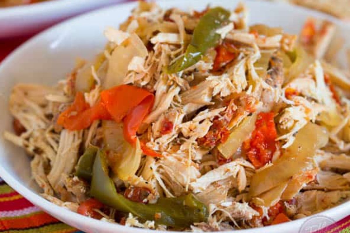 Slow Cooker Chicken Fajitas