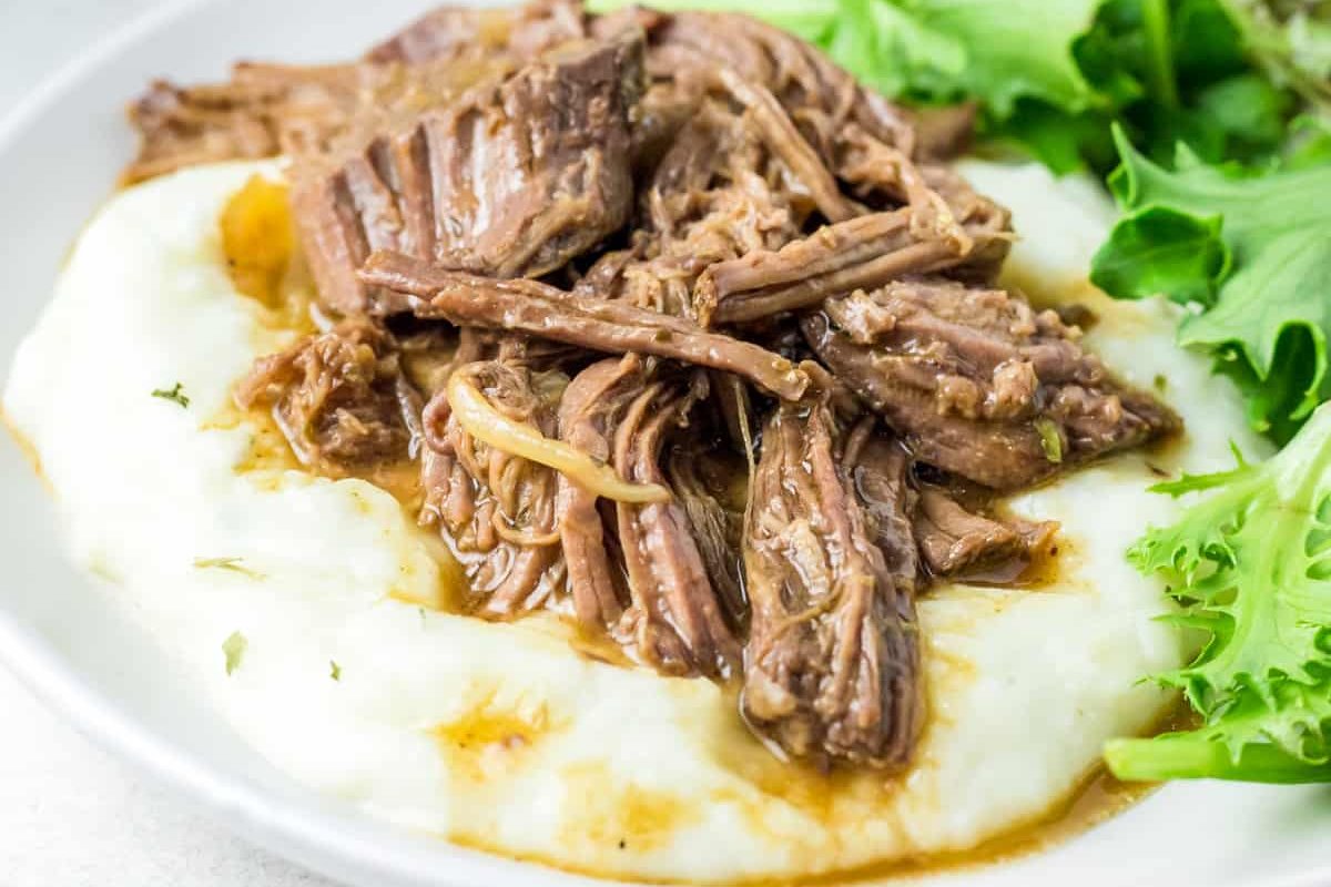 Slow Cooker Shredded Beef