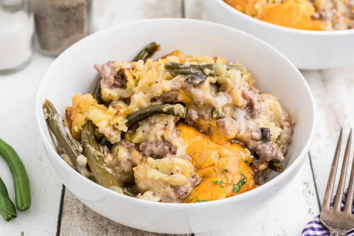 Slow Cooker Tater Tot Casserole.