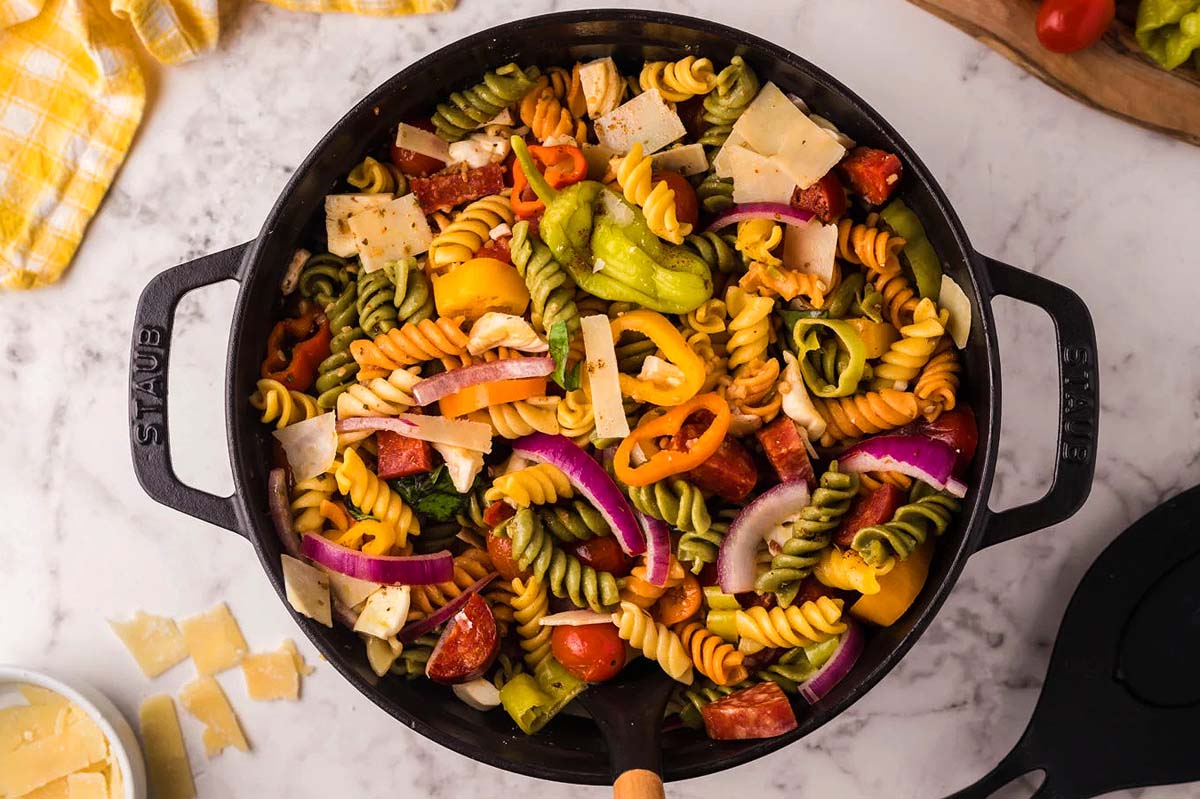 Smoked Italian Pasta Salad