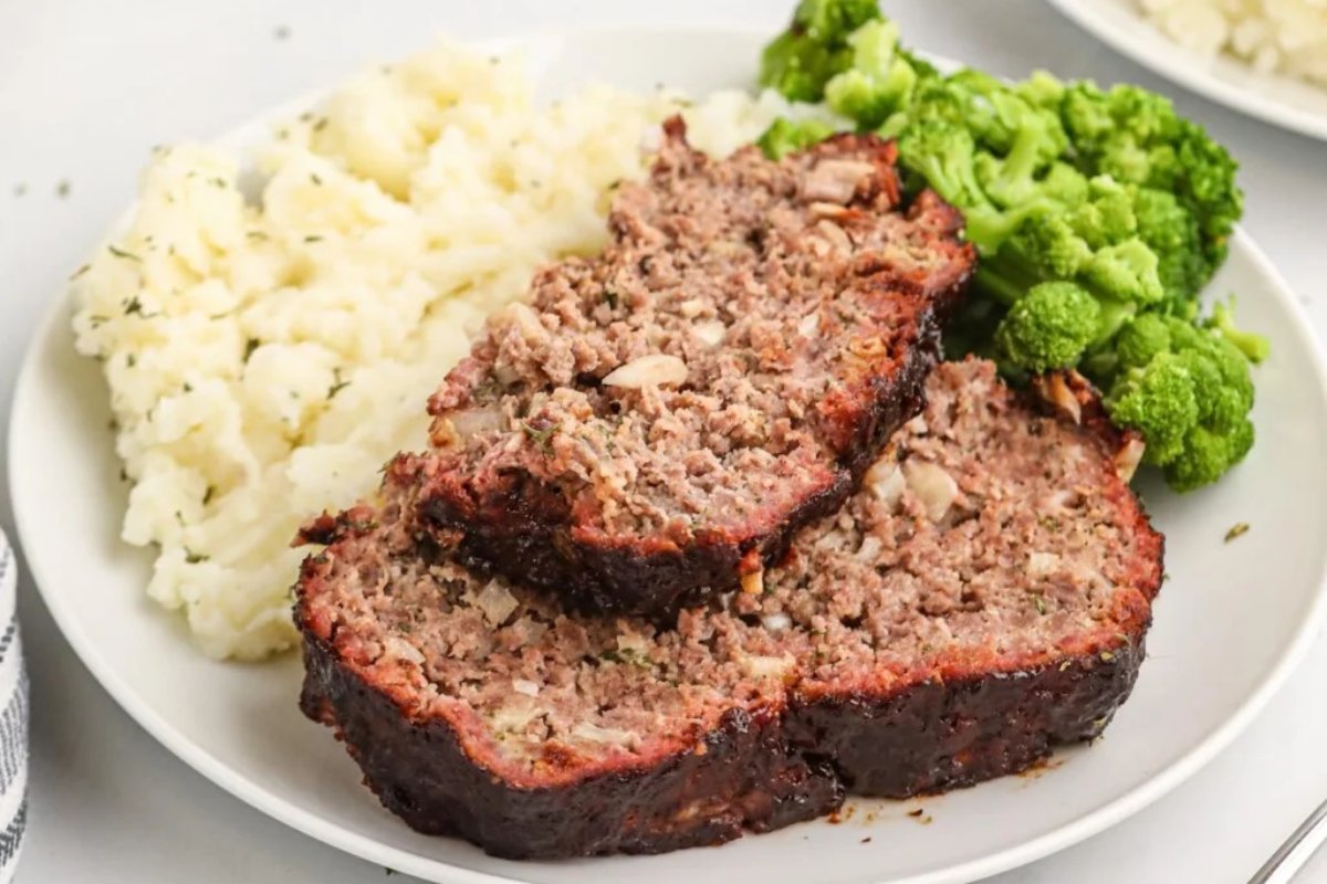 Smoked Meatloaf With Bbq Glaze