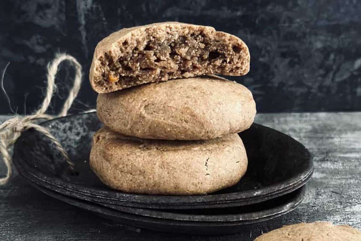 Sourdough Discard Spiced Peanut Butter Cookies.