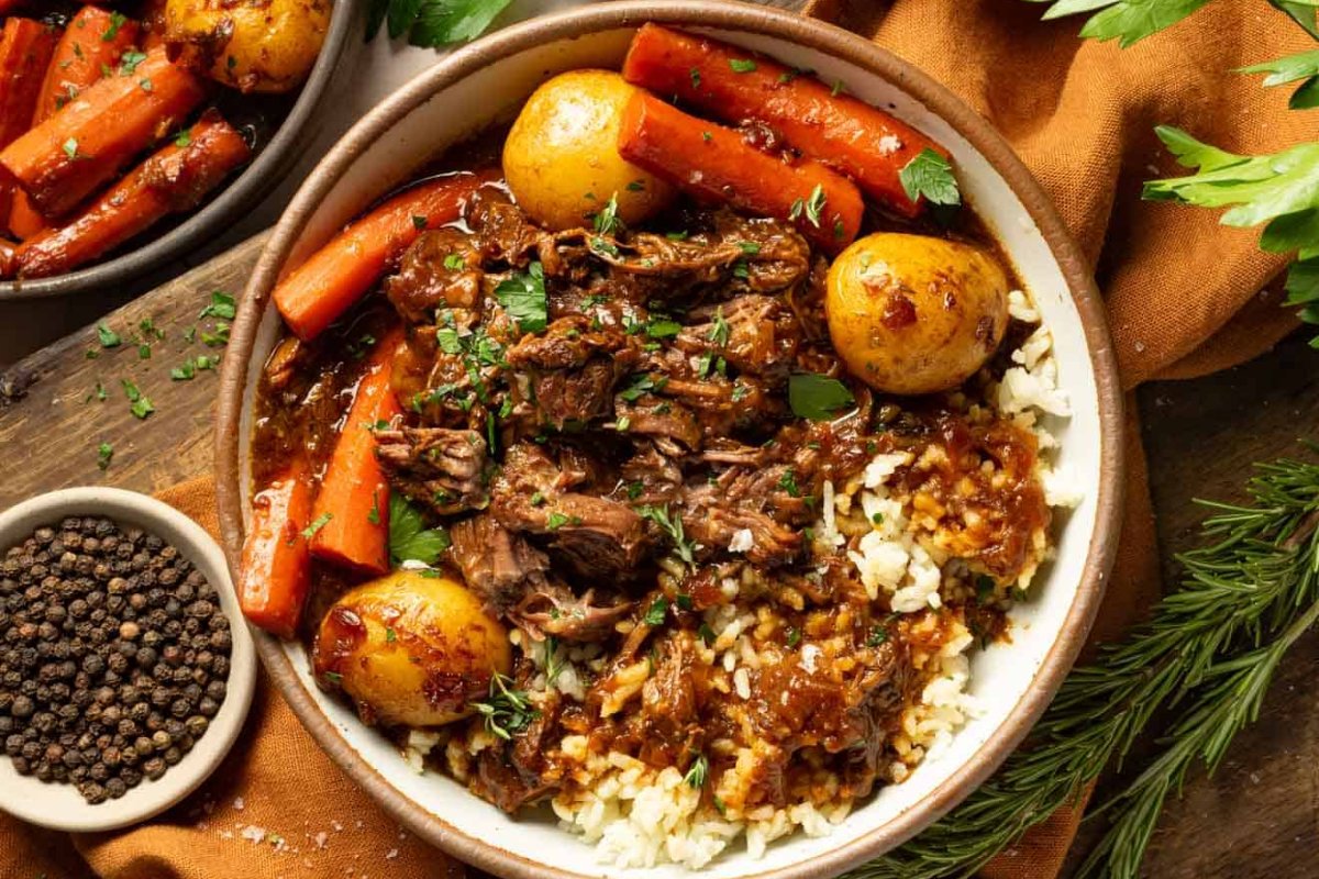 Southern Braised Pot Roast. 
