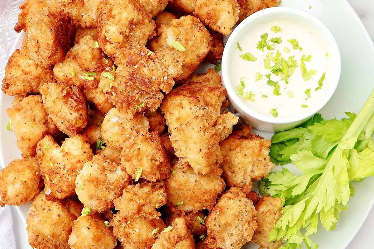 Southern Fried Cauliflower.