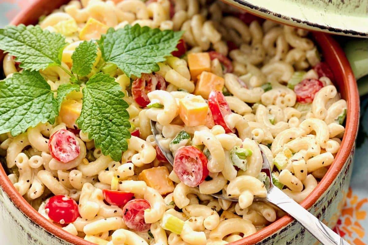 Southern Macaroni Salad Recipe.