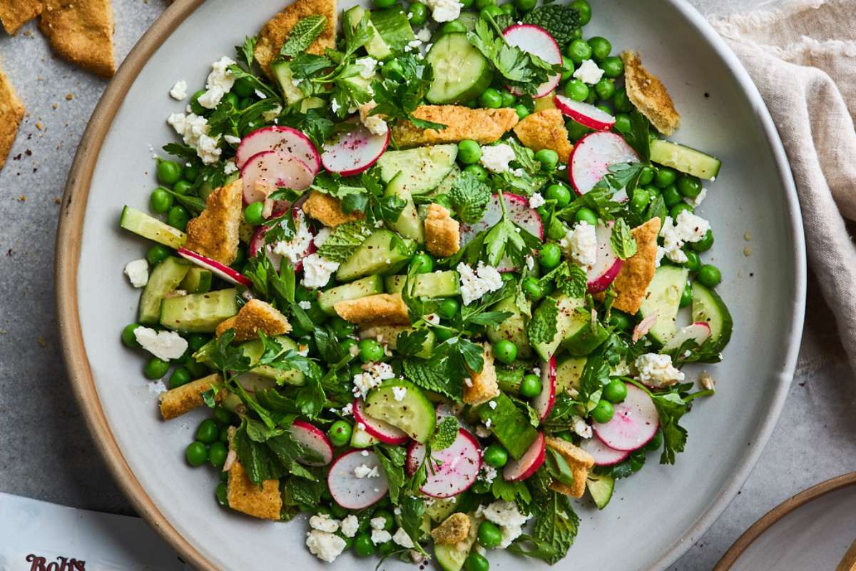 Spring Green Fattoush.