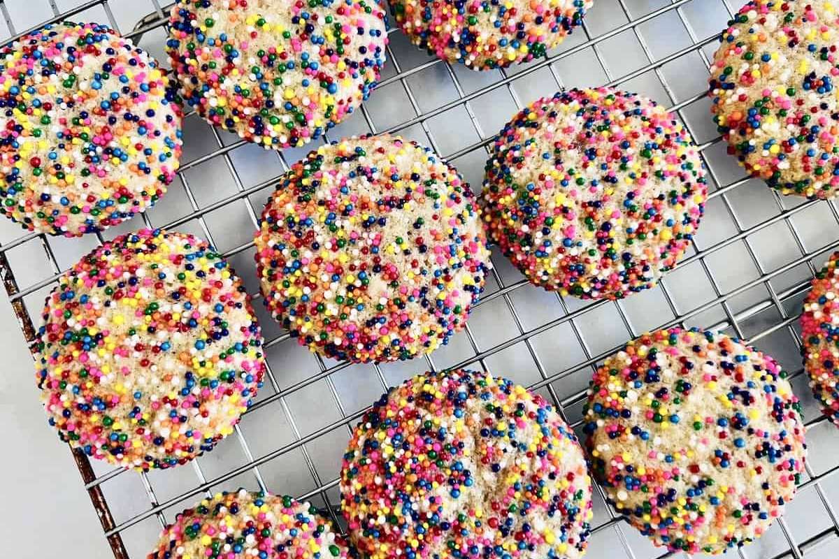 Sprinkle Sugar Cookies. 