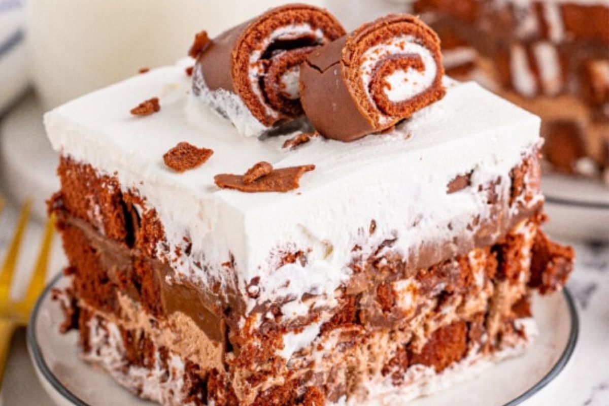 A slice of cake.