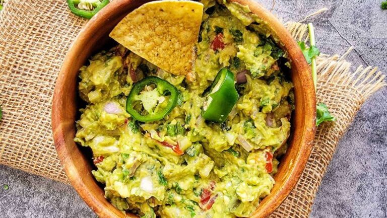 The Best Spicy Guacamole Dip Recipe.