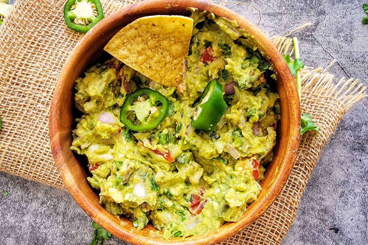 The Best Spicy Guacamole Dip Recipe.