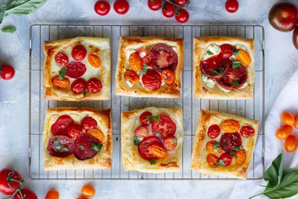 Tomato Tart With Puff Pastry + Fresh H