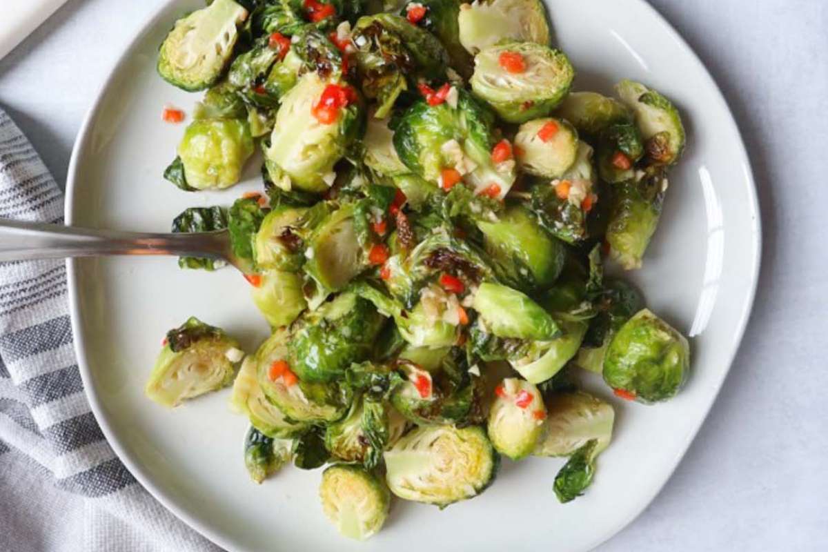 The Best Thai Brussel Sprouts. 