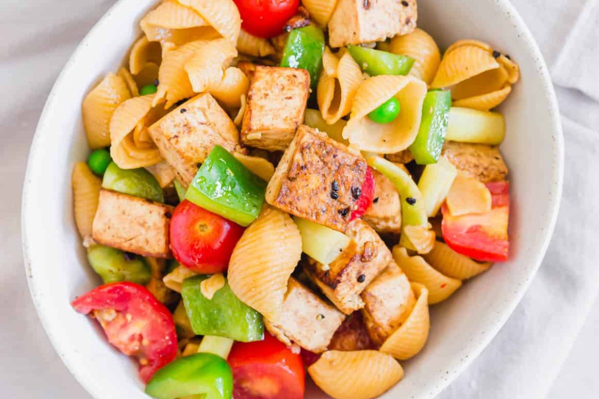 Tofu Pasta Salad