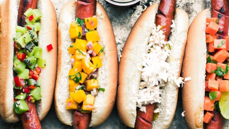 Tropical Hot Dog Bar.