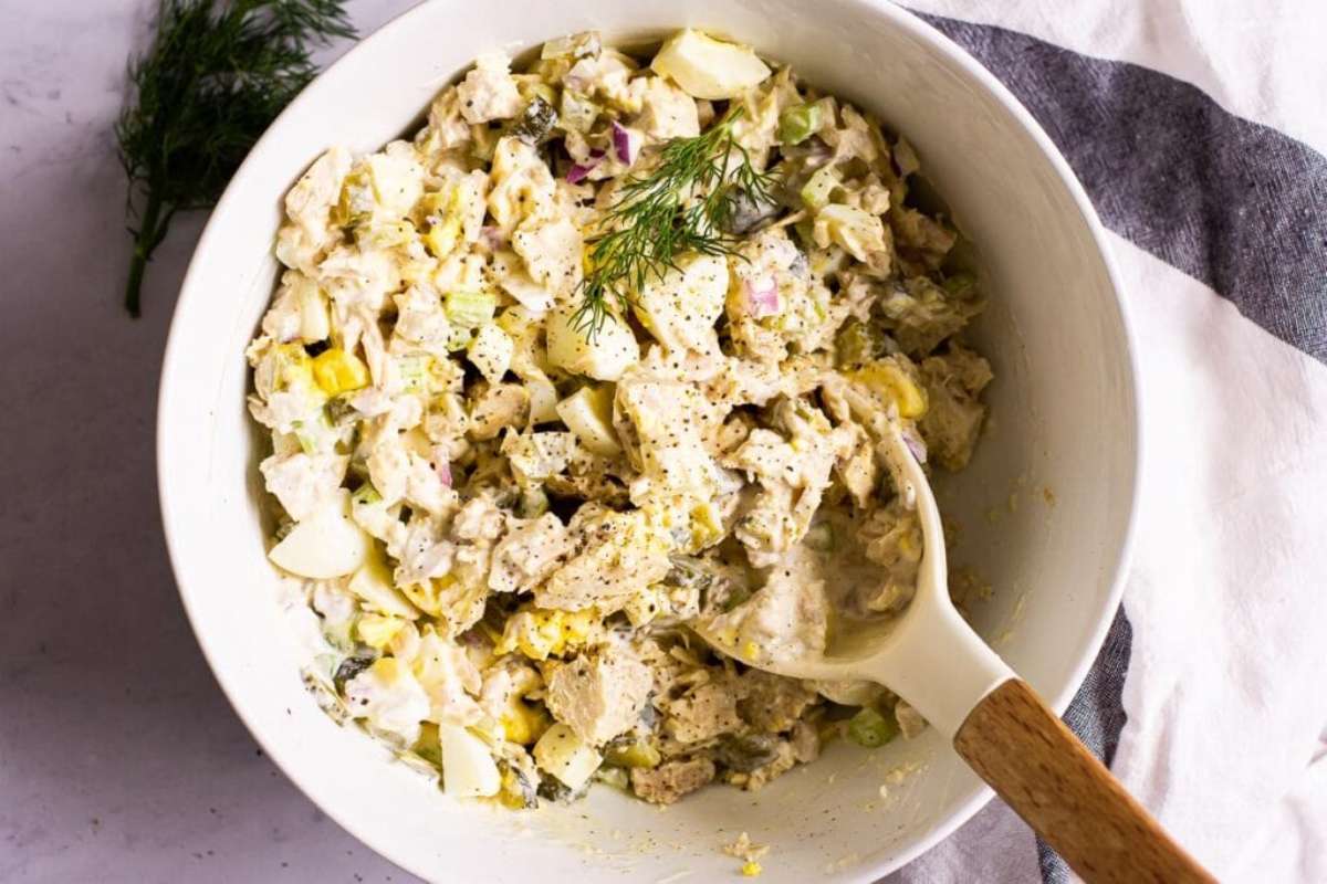 Tuna Egg Salad.