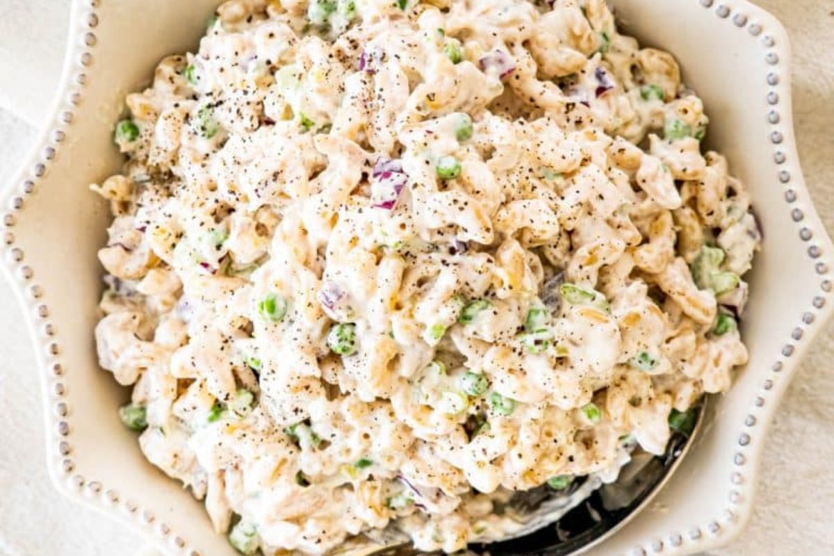 Tuna Macaroni Salad. 