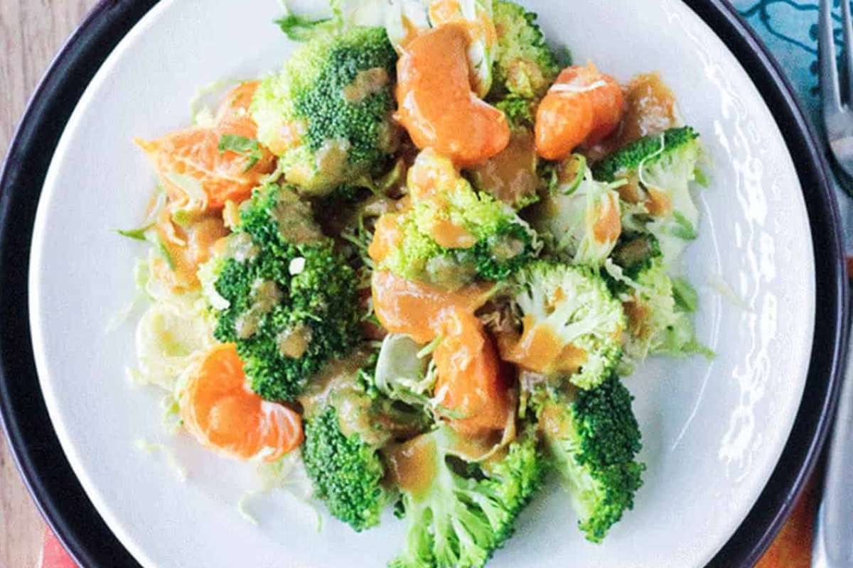 Vegan Brussels Sprouts Salad.