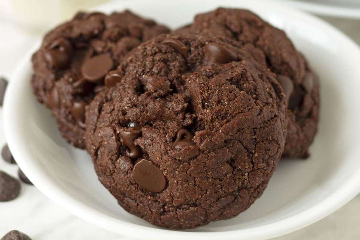Vegan Chocolate Cookies.