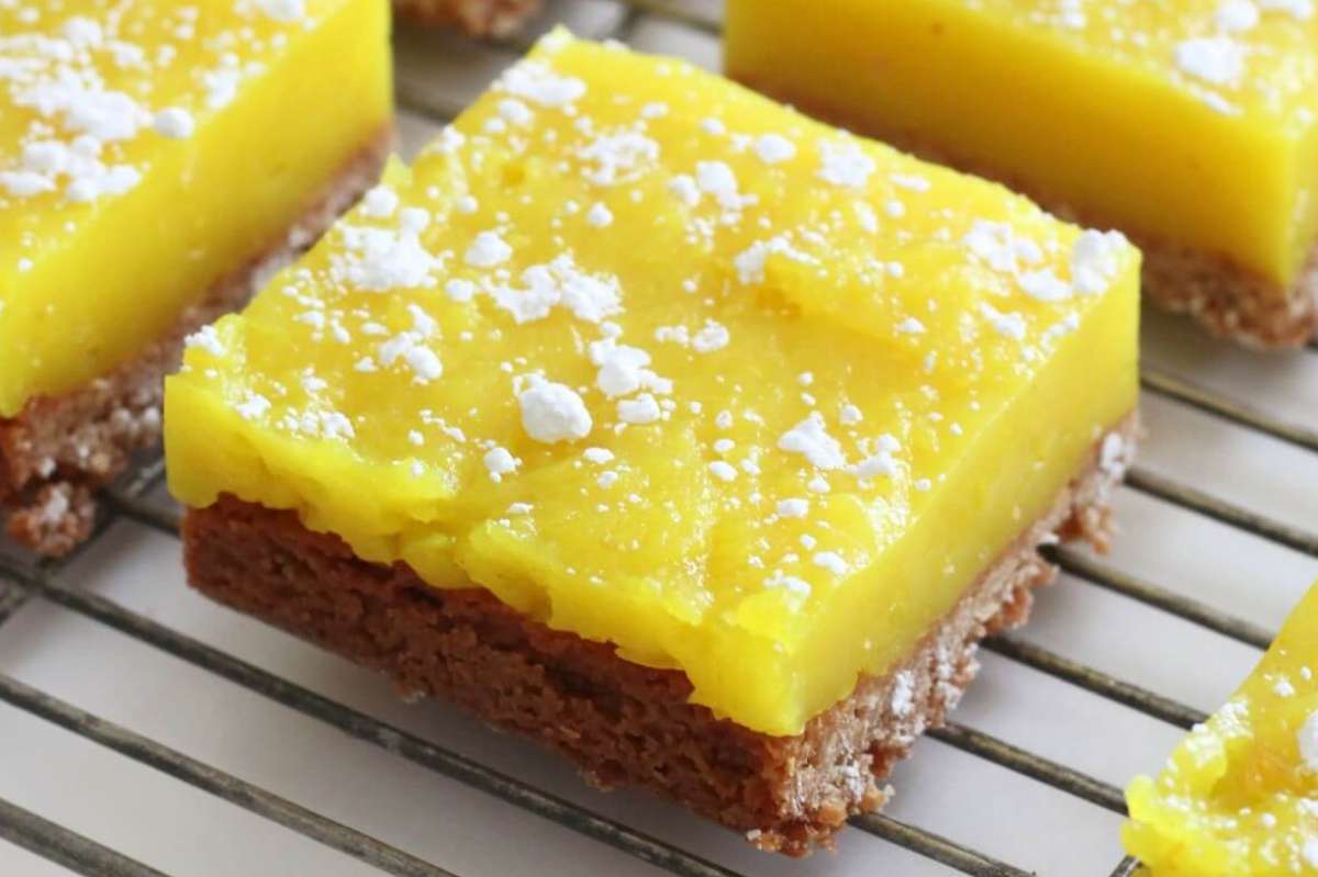 Vegan Lemon Bars 