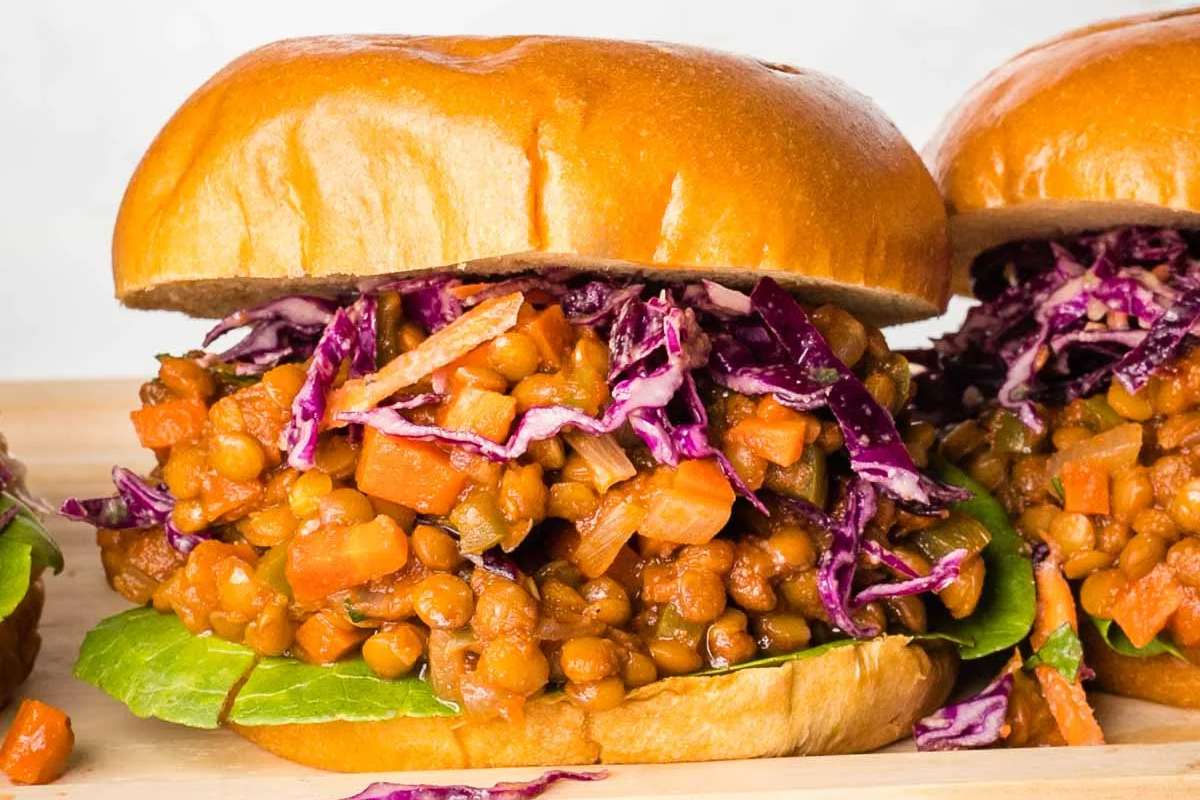 Vegan Sloppy Joes. 