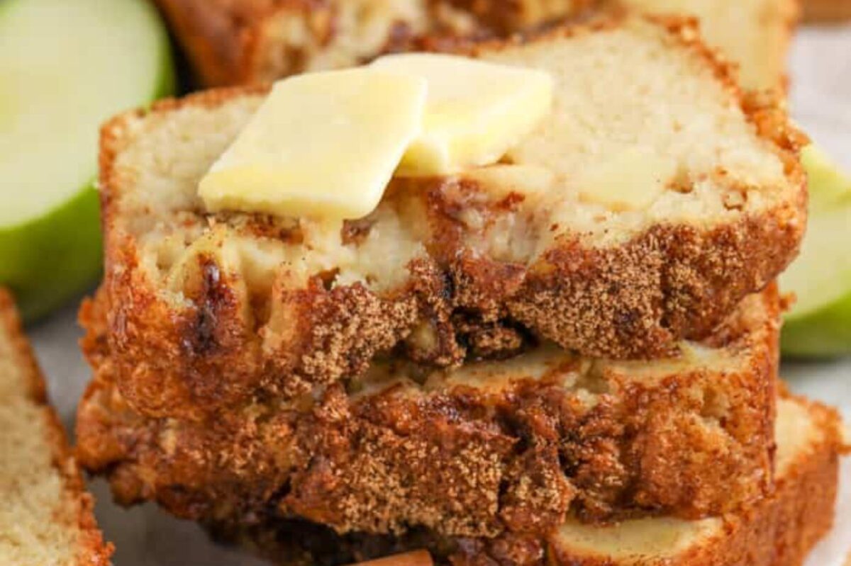 Warm Apple Bread