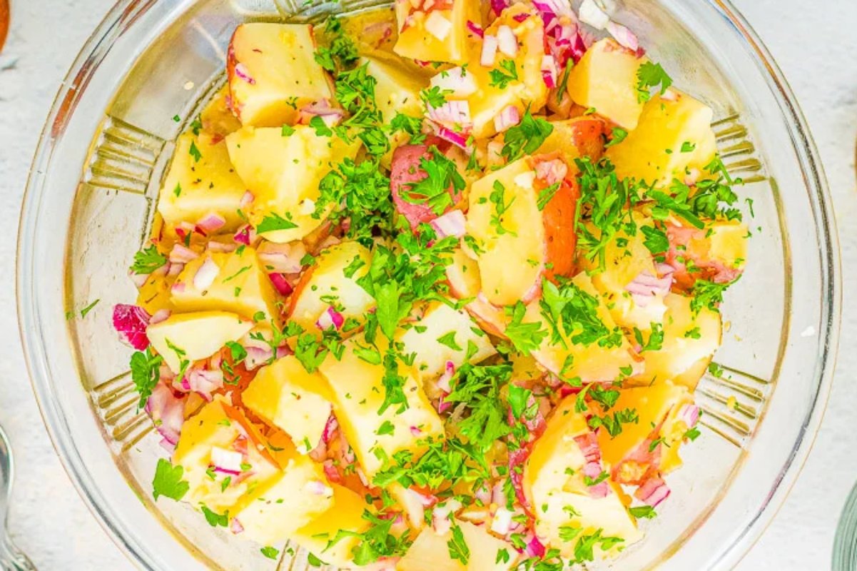 Warm German Potato Salad Recipe