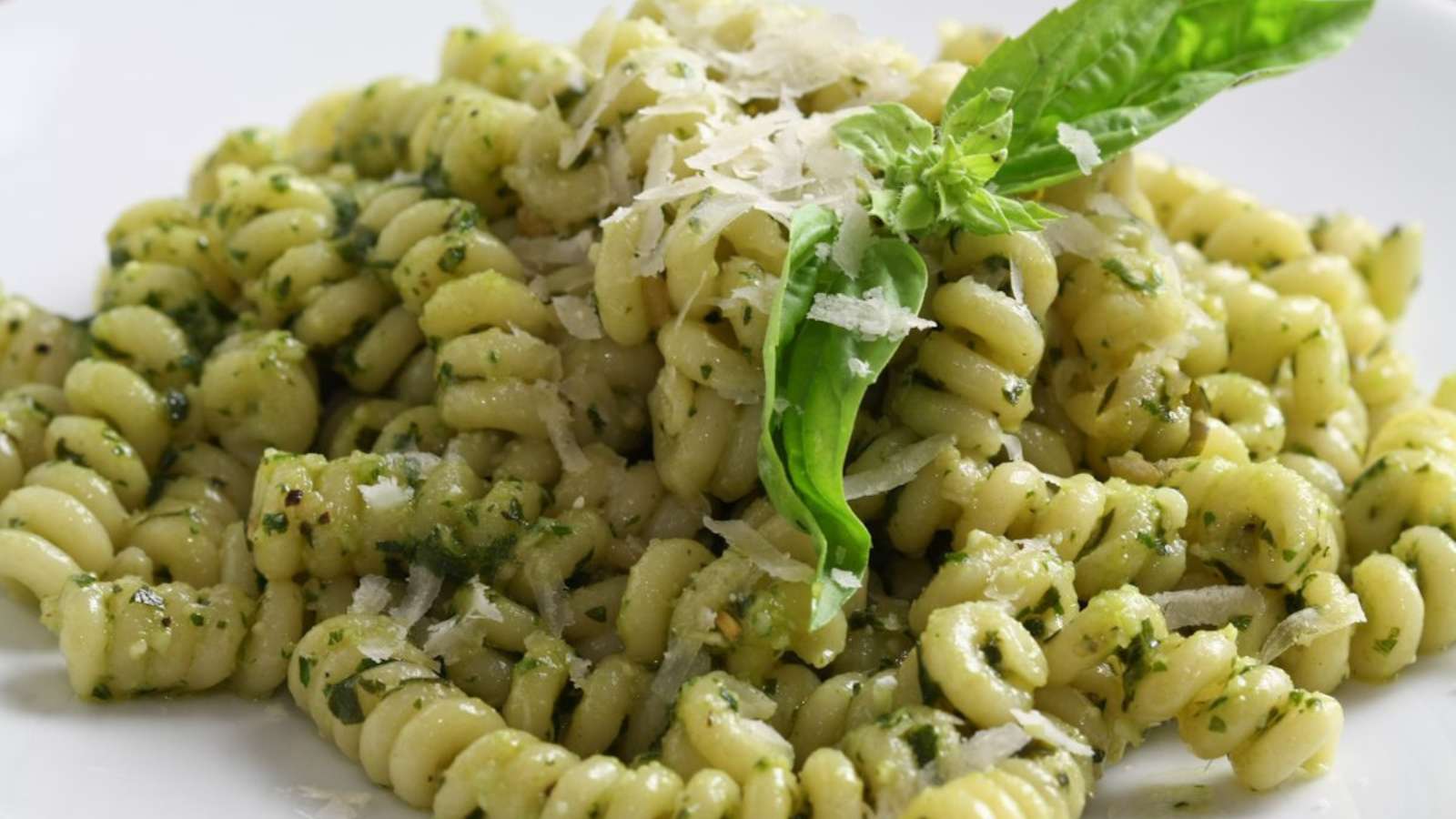 Fast And Easy Basil Pesto recipe by What a Girl Eats.