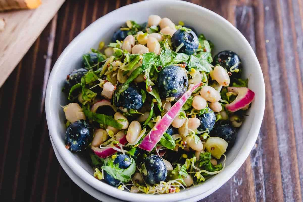 White Bean Salad. 