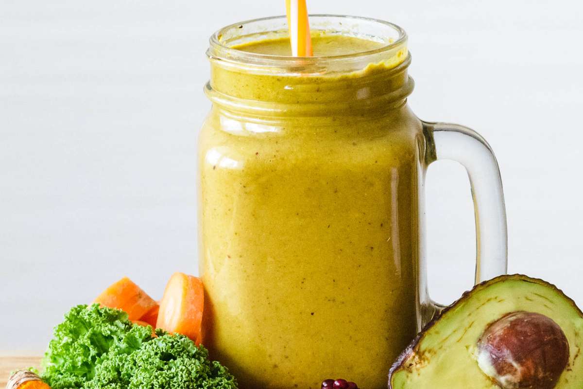 Yellow Superfood Smoothie Recipe. 