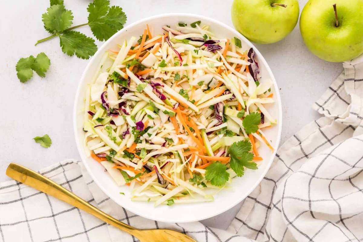 Apple Coleslaw.