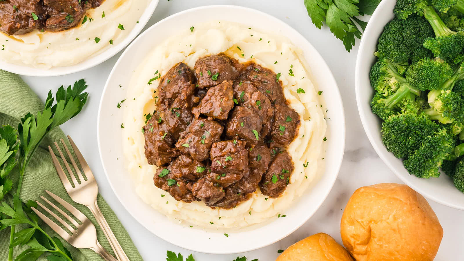 Crockpot Steak Bites recipe by Cheerful Cook.