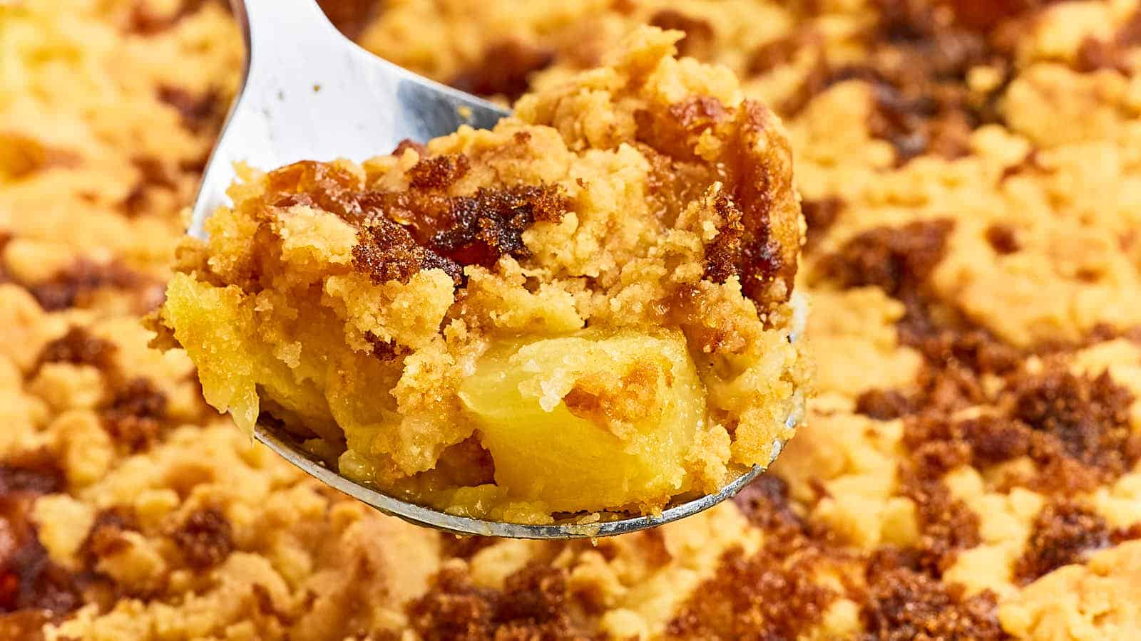 Pineapple Dump Cake recipe by Cheerful Cook.